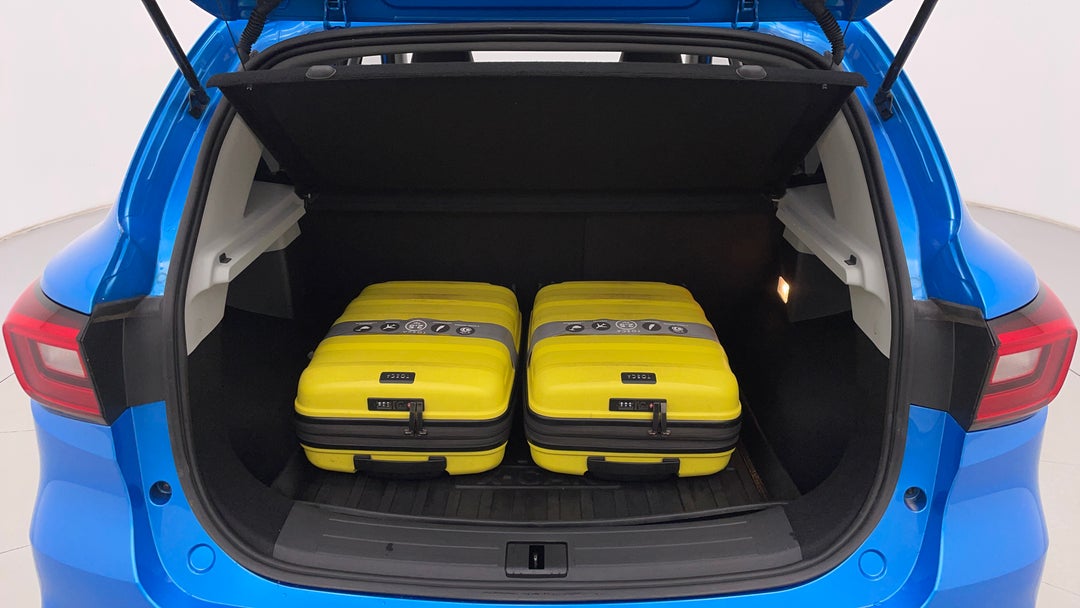 Boot Inside View with Luggage