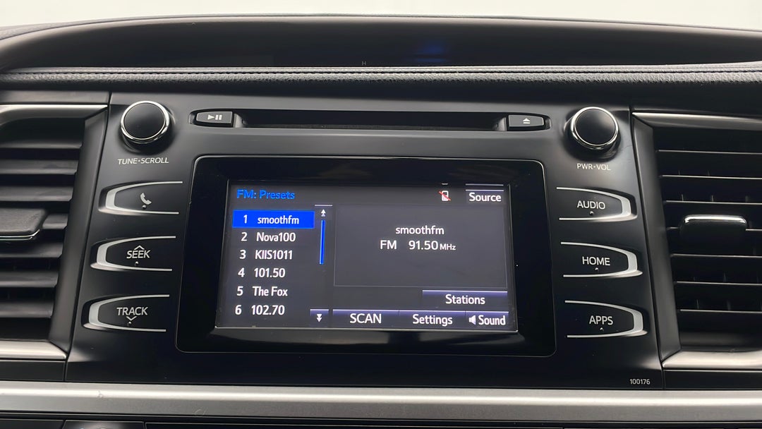 2014 Toyota Kluger Gxl (4x4), Automatic, 75451 km, Infotainment System