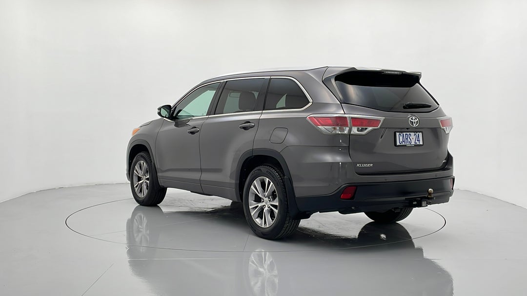 2014 Toyota Kluger Gxl (4x4), Automatic, 75451 km, Left Back Diagonal (45- Degree) View