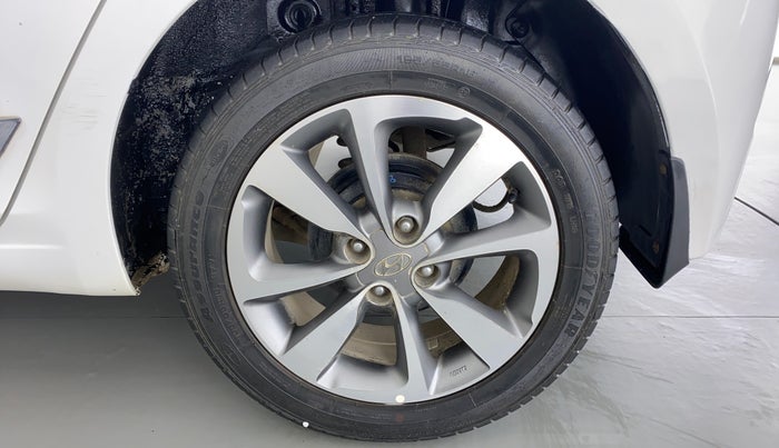 2017 Hyundai Elite i20 ASTA 1.2 (O), Petrol, Manual, 27,328 km, Left Rear Wheel