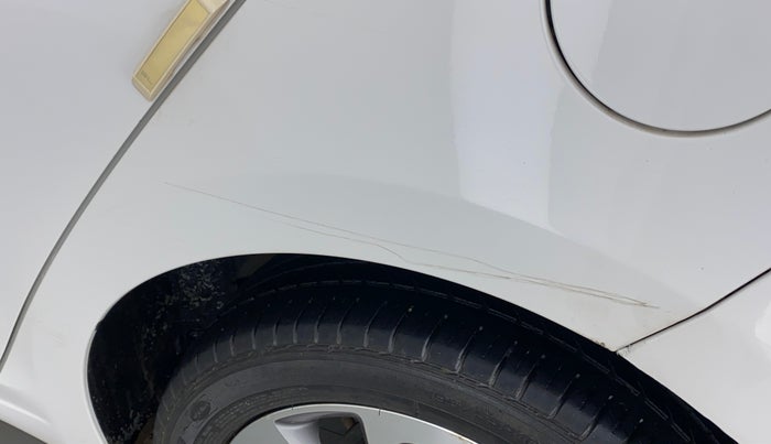 2017 Hyundai Elite i20 ASTA 1.2 (O), Petrol, Manual, 27,328 km, Left quarter panel - Minor scratches