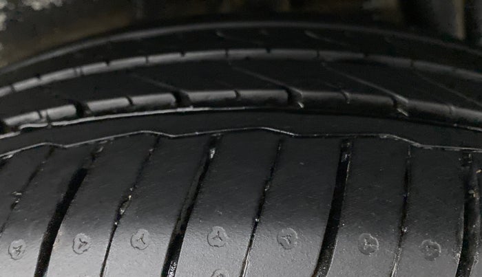 2017 Tata Zest XMS RT, Petrol, Manual, 47,245 km, Left Rear Tyre Tread