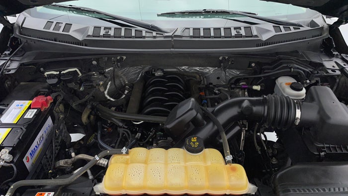 Ford F 150-Engine Bonet View