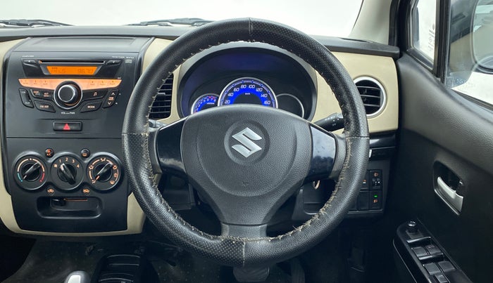 2018 Maruti Wagon R 1.0 VXI AMT, Petrol, Automatic, 21,323 km, Steering Wheel Close Up