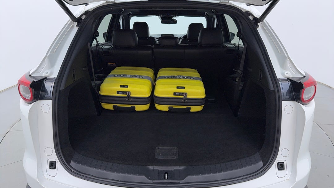 Boot Inside View with Luggage