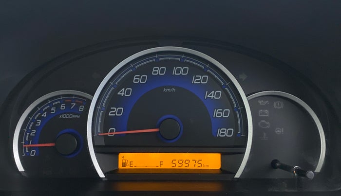 2017 Maruti Wagon R 1.0 VXI, Petrol, Manual, 60,053 km, Odometer Image