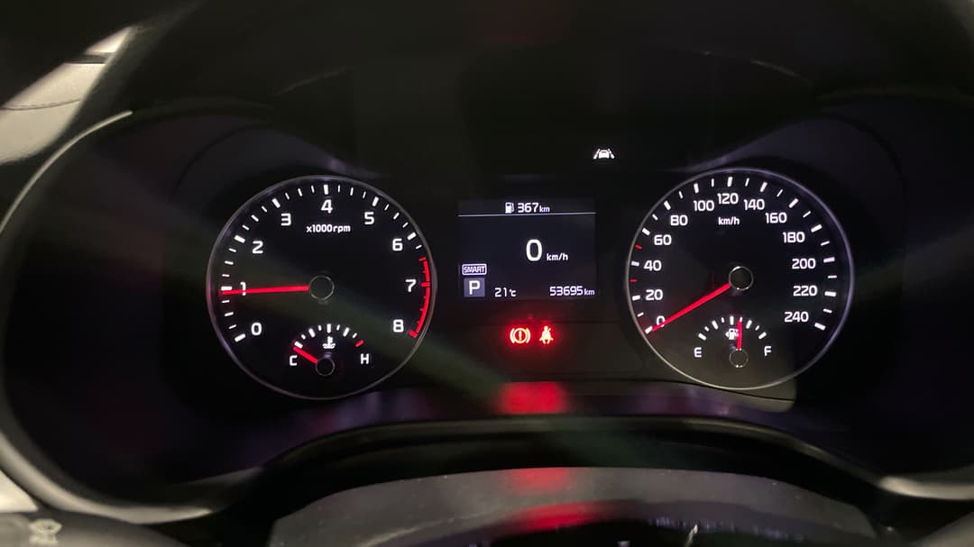 2019 Kia Cerato S, Automatic, 53695 km, Odometer View