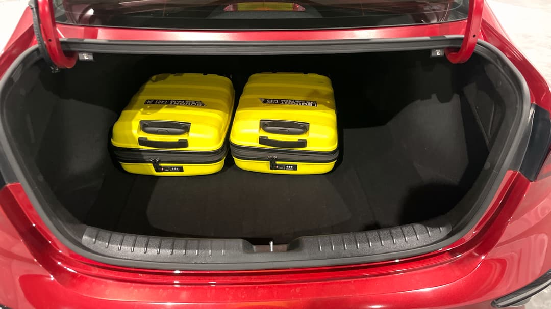 2019 Kia Cerato S, Automatic, 53695 km, Boot Inside View with Luggage