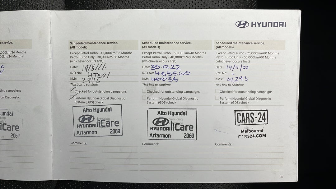 2018 Hyundai i30 Premium, Automatic, 41307 km, Service History