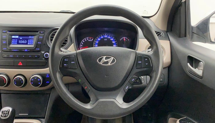 2015 Hyundai Xcent S 1.2, Petrol, Manual, 49,355 km, Steering Wheel Close Up