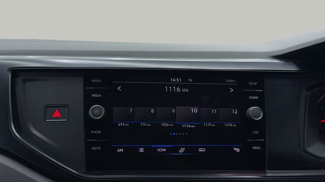 2021 Volkswagen Polo 70tsi Trendline, Automatic, 52972 km, Infotainment System