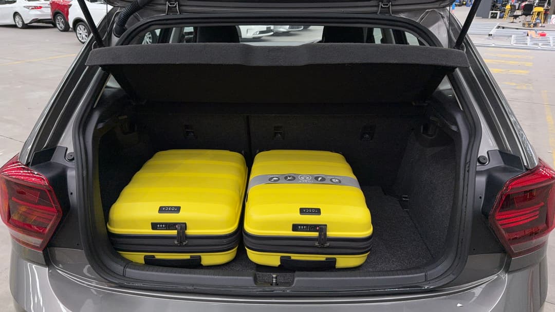 2021 Volkswagen Polo 70tsi Trendline, Automatic, 52972 km, Boot Inside View with Luggage