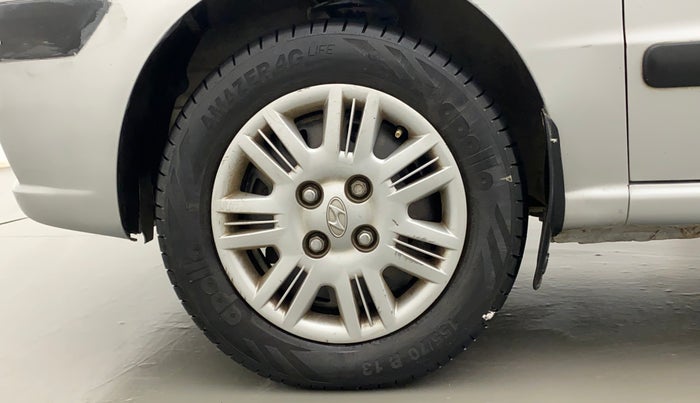 2011 Hyundai Santro Xing GLS, Petrol, Manual, 69,941 km, Left Front Wheel