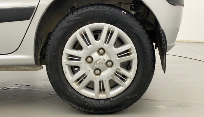 2011 Hyundai Santro Xing GLS, Petrol, Manual, 69,941 km, Left Rear Wheel