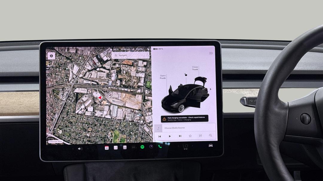 2021 Tesla Model 3 Standard Range Plus RWD, Automatic, 28430 km, Infotainment System