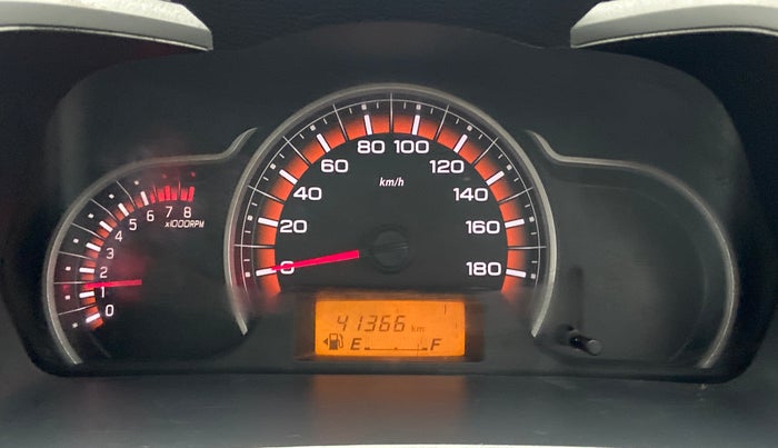 2017 Maruti Alto K10 VXI P, Petrol, Manual, 41,384 km, Odometer Image