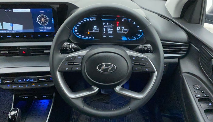2022 Hyundai NEW I20 ASTA (O) 1.2 AT, Petrol, Automatic, 5,714 km, Steering Wheel Close Up