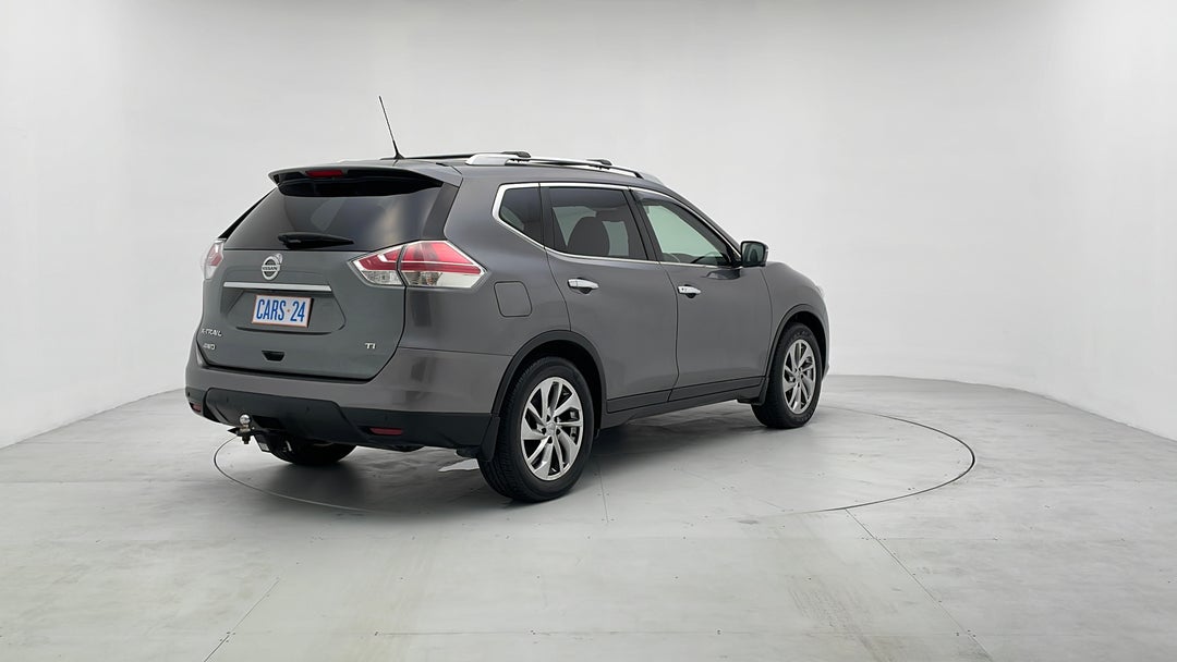 2014 Nissan X-trail Ti (4x4), Automatic, 90254 km, Right Back Diagonal (45- Degree) View