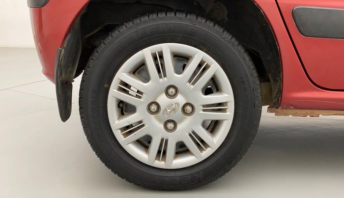 2013 Hyundai Santro Xing GLS, Petrol, Manual, 32,657 km, Right Rear Wheel