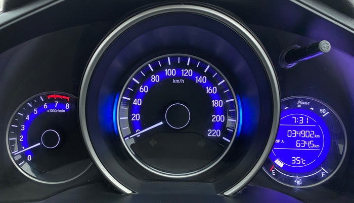 2016 Honda Jazz 1.2L I-VTEC VX, Petrol, Manual, 34,902 km, Odometer Image