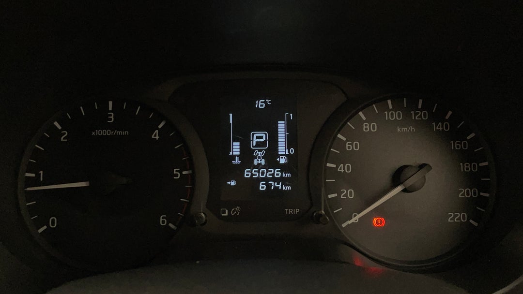 2019 Nissan Navara Rx (4x4), Automatic, 65026 km, Odometer View