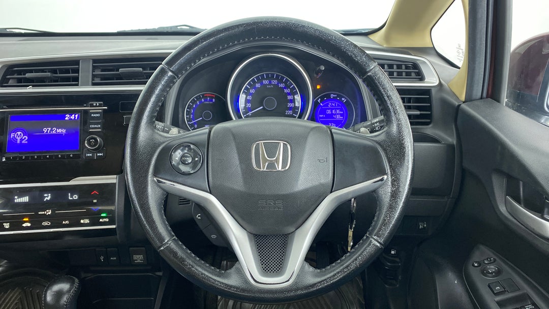 Steering Wheel Close Up