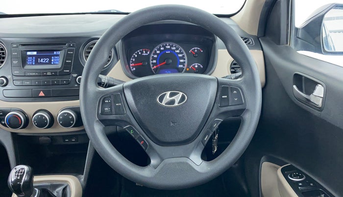 2015 Hyundai Grand i10 SPORTZ 1.1 CRDI, Diesel, Manual, 74,241 km, Steering Wheel Close Up