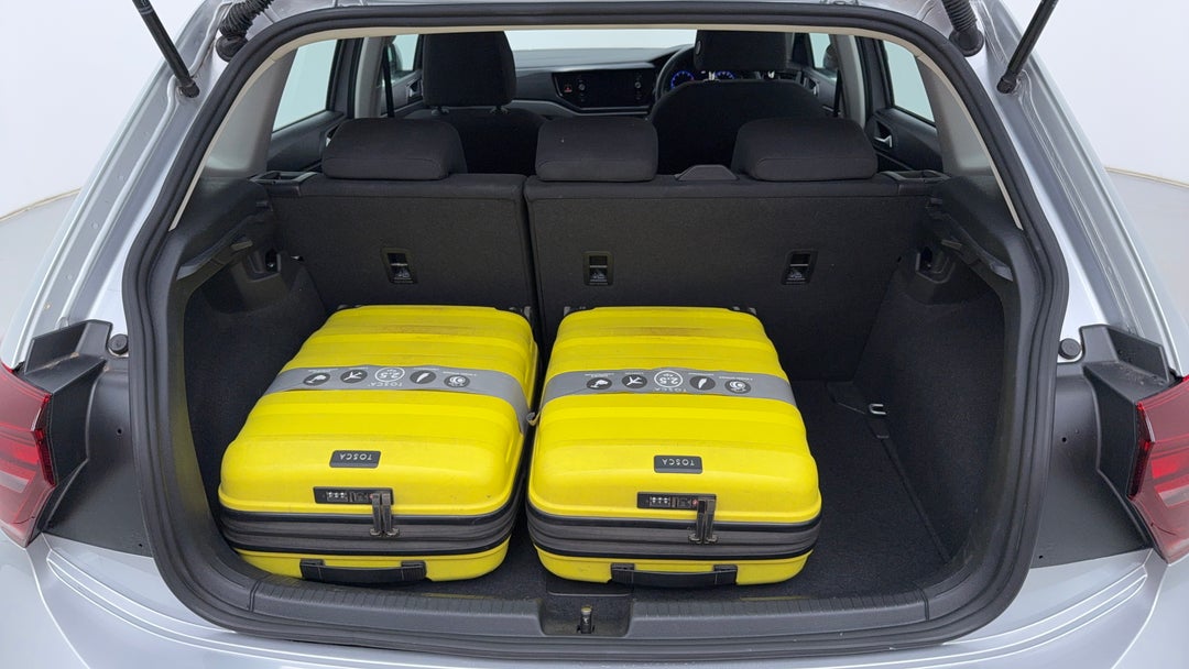 Boot Inside View with Luggage