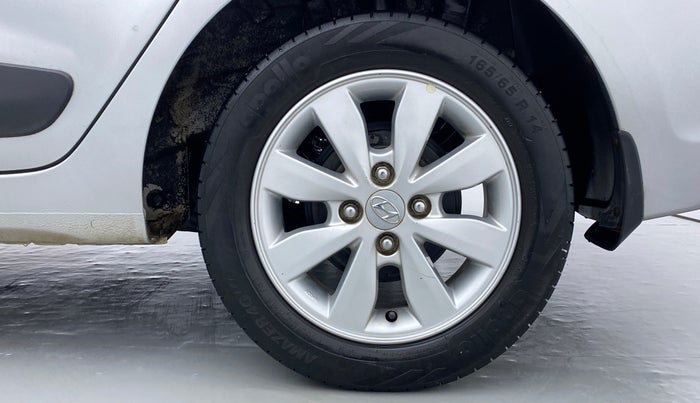 2014 Hyundai Xcent S 1.2 OPT, Petrol, Manual, 62,762 km, Left Rear Wheel