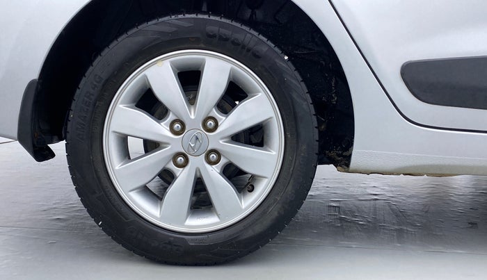 2014 Hyundai Xcent S 1.2 OPT, Petrol, Manual, 62,762 km, Right Rear Wheel