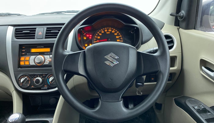 2015 Maruti Celerio VXI d, Petrol, Manual, 6,976 km, Steering Wheel Close Up