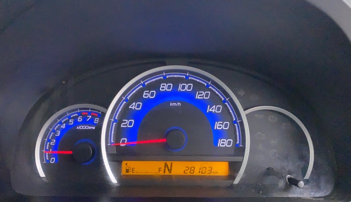2018 Maruti Wagon R 1.0 VXI AMT, Petrol, Automatic, 28,076 km, Odometer Image