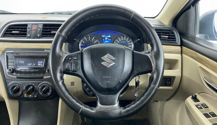 2018 Maruti Ciaz SIGMA 1.5 SHVS MT  PETROL, Petrol, Manual, 50,946 km, Steering Wheel Close Up