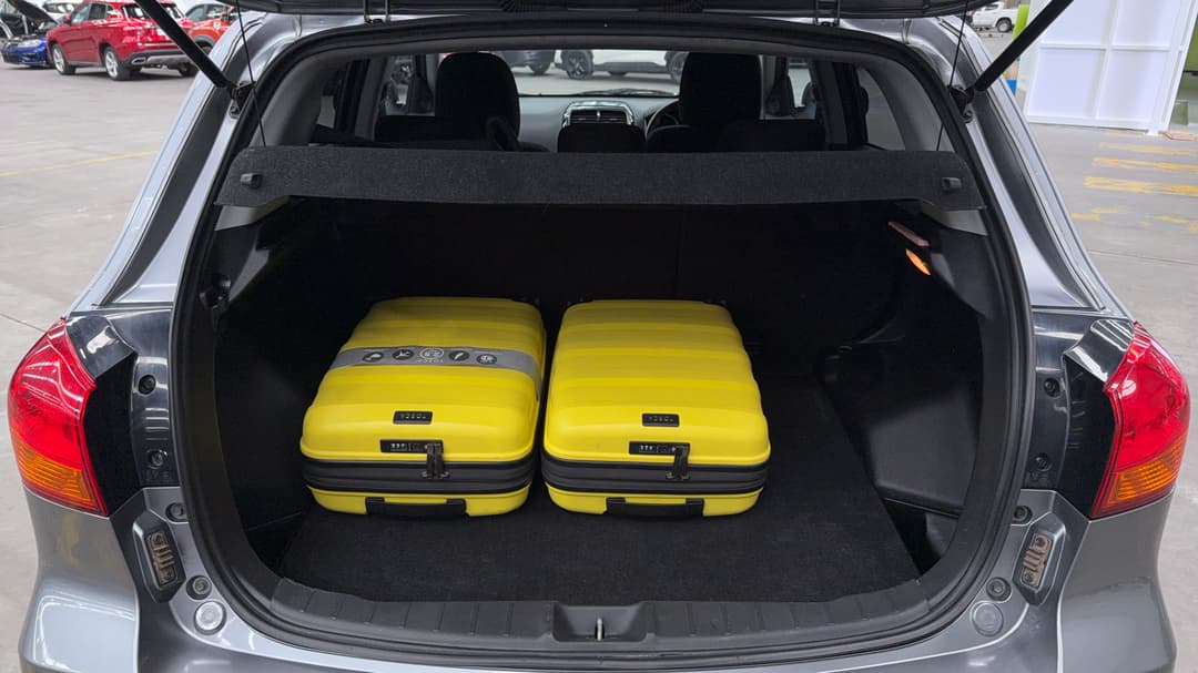 2018 Mitsubishi ASX Ls (2WD), Automatic, 151312 km, Boot Inside View with Luggage