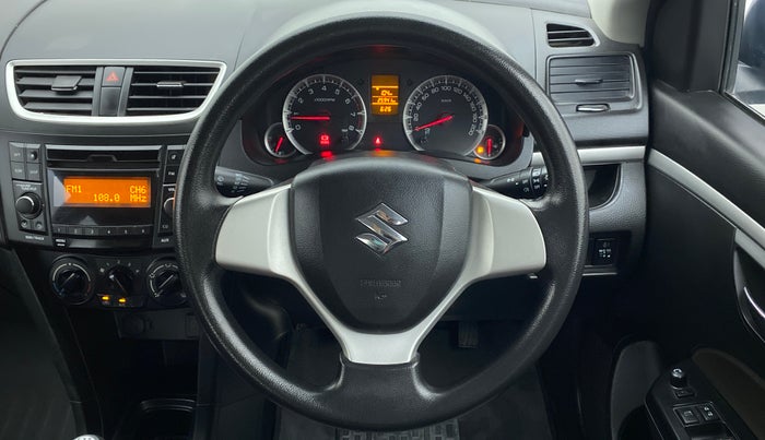 2017 Maruti Swift VXI, Petrol, Manual, 25,941 km, Steering Wheel Close Up