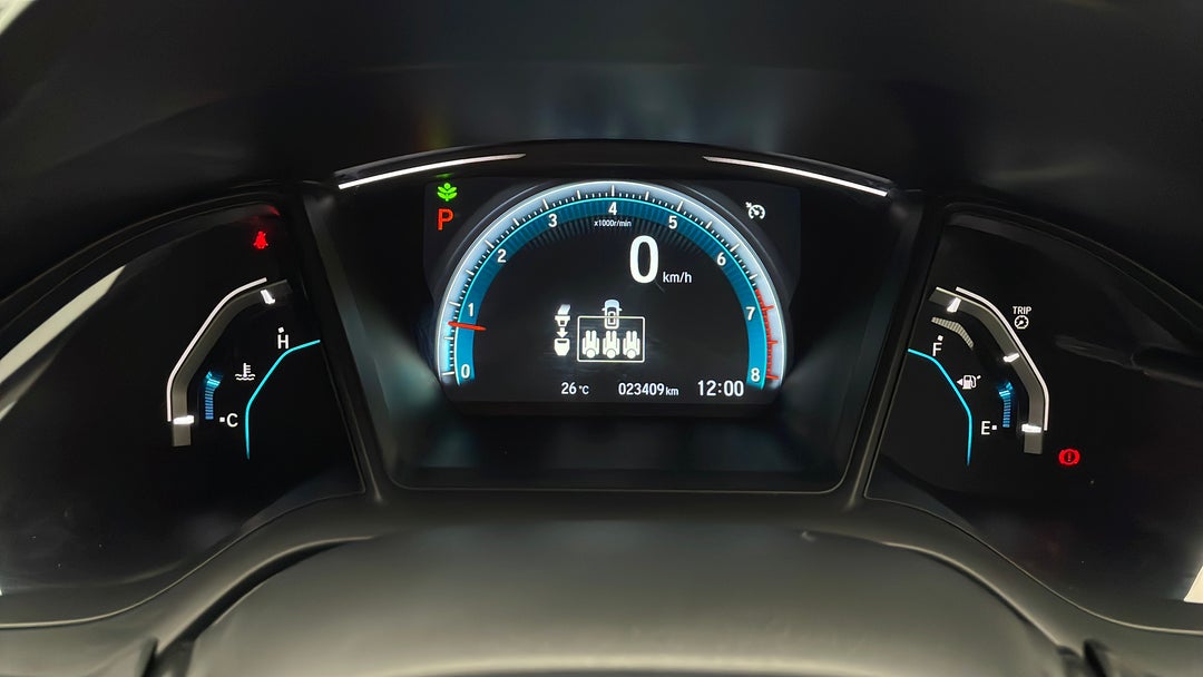 2017 Honda Civic Vti-s, Automatic, 23409 km, Odometer View
