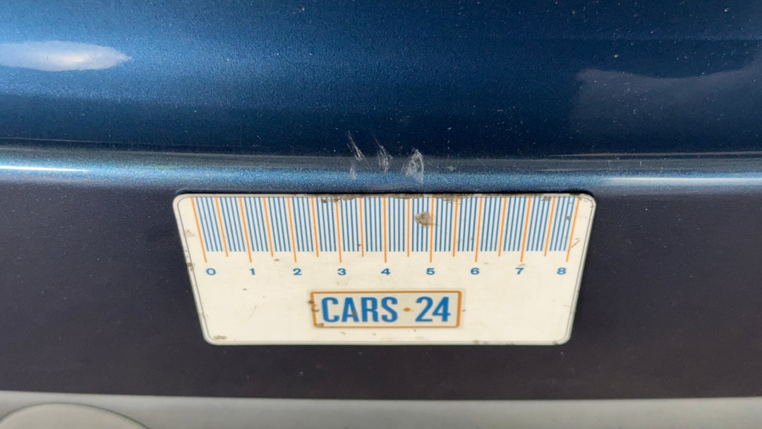 Bumper Rear Scratch