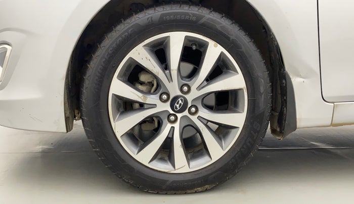 2015 Hyundai Verna FLUIDIC 1.6 CRDI S(O) 4S, Diesel, Manual, 39,230 km, Left Front Wheel