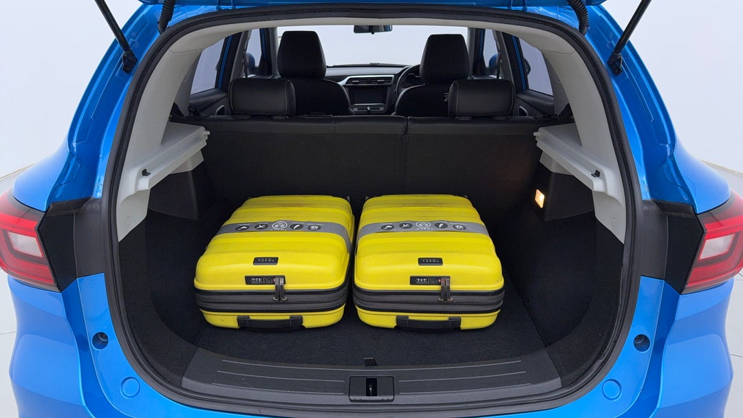 Boot Inside View with Luggage