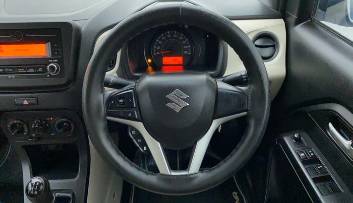 2019 Maruti New Wagon-R VXI 1.2L, Petrol, Manual, 10,172 km, Steering Wheel Close Up