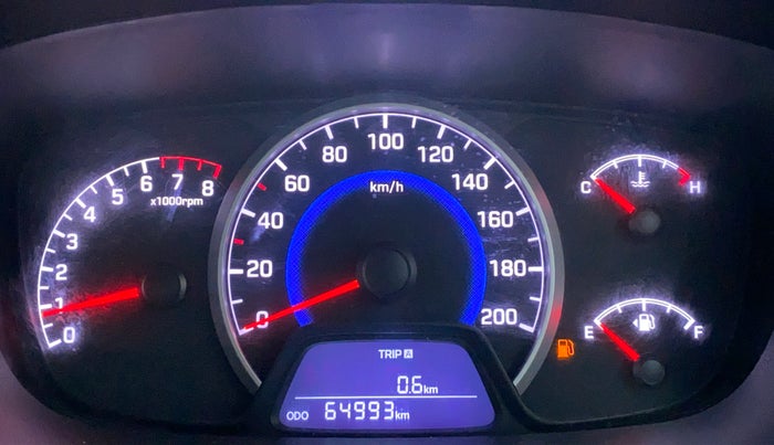 2019 Hyundai Grand i10 SPORTZ 1.2 KAPPA VTVT, Petrol, Manual, 65,127 km, Odometer Image