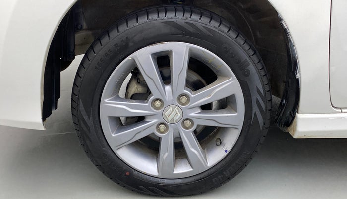2014 Maruti Wagon R Stingray VXI, Petrol, Manual, 16,676 km, Left Front Wheel