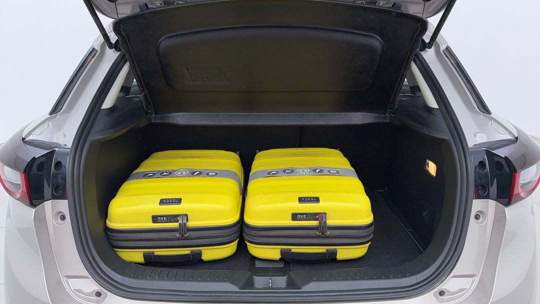 Boot Inside View with Luggage