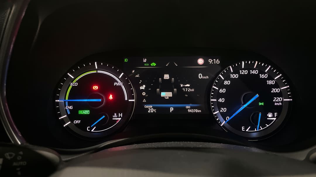 2021 Toyota Kluger Grande Hybrid AWD, Automatic, 94370 km, Odometer View