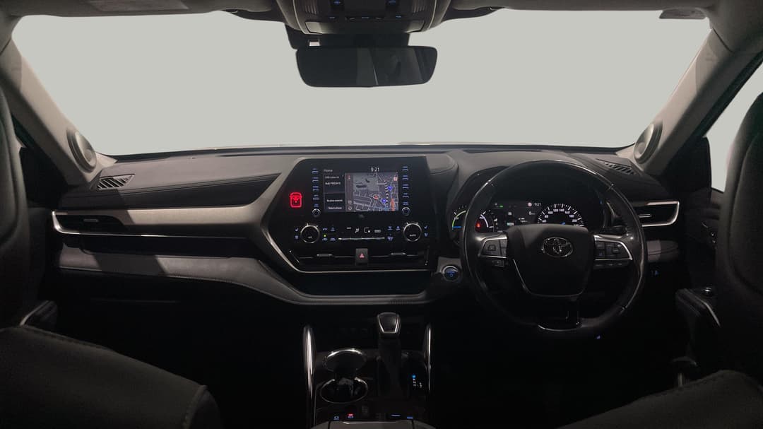 2021 Toyota Kluger Grande Hybrid AWD, Automatic, 94370 km, Dashboard View