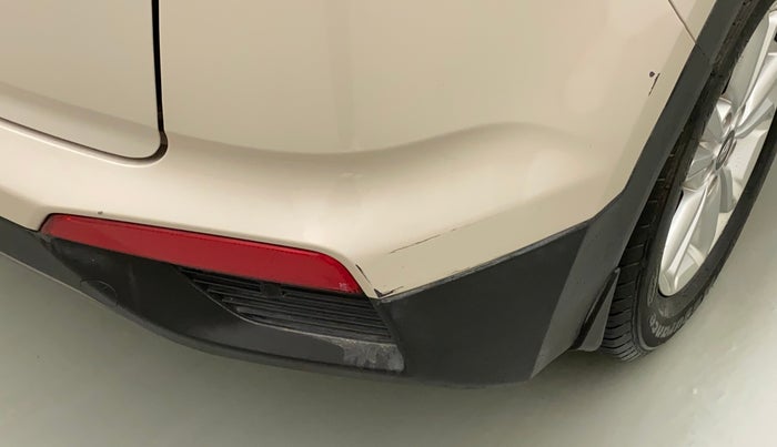 2015 Hyundai Creta SX PLUS 1.6 PETROL, Petrol, Manual, 13,626 km, Rear bumper - Minor scratches