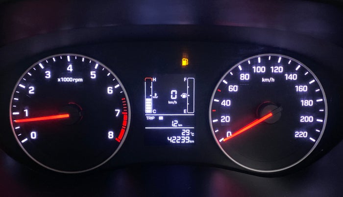 2018 Hyundai Elite i20 ASTA 1.2, Petrol, Manual, 42,334 km, Odometer Image
