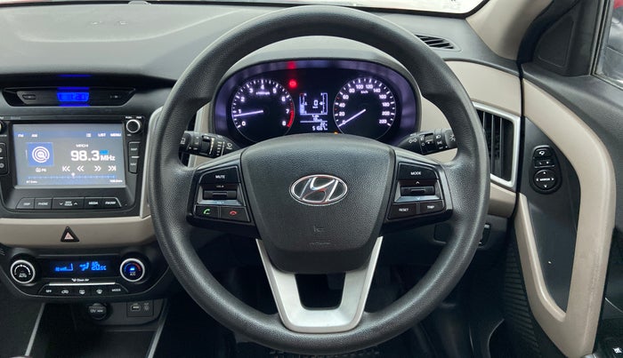 2017 Hyundai Creta 1.6 SX PLUS PETROL, Petrol, Manual, 52,220 km, Steering Wheel Close Up