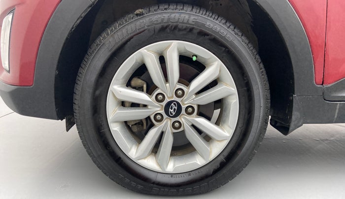 2017 Hyundai Creta 1.6 SX PLUS PETROL, Petrol, Manual, 52,220 km, Left Front Wheel