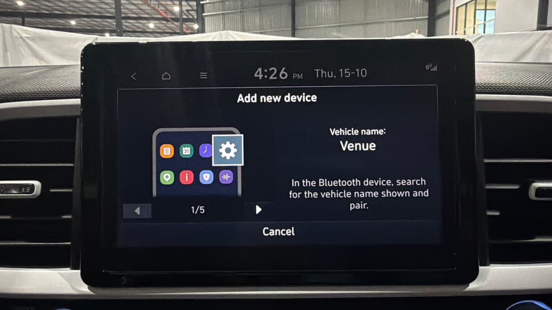 2023 Hyundai Venue Elite (denim) Two-tone Roof, Automatic, 44134 km, Android/Apple Car Play